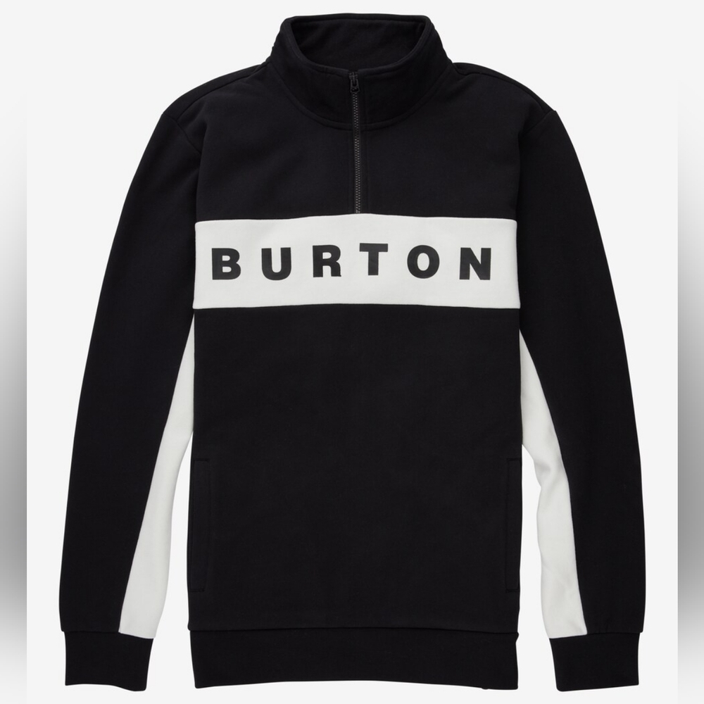Burton Men's Lowball‎ Quarter-Zip Sweatshirt Medium